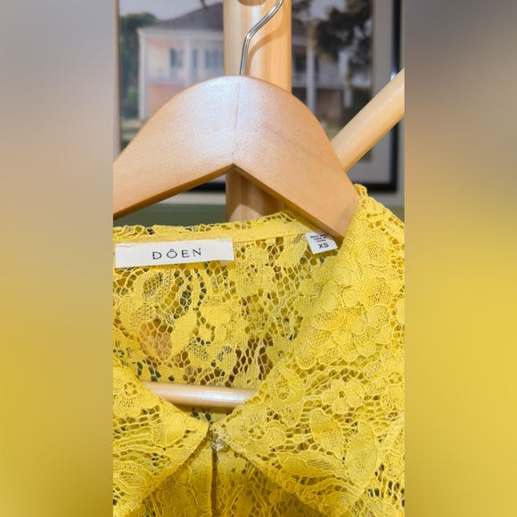 DOEN SOHANA DRESS IN DAFFODIL YELLOW, brand new, never worn, no flaws. - Picture 9 of 16